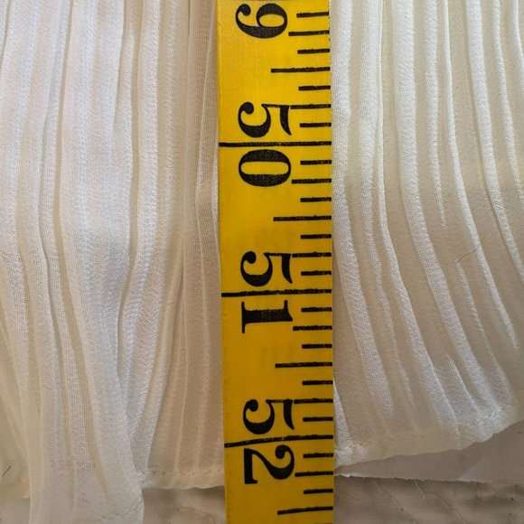 Flora Womens Pleated Maxi Formal Dress with Adjustable Straps Size M - Picture 7 of 10